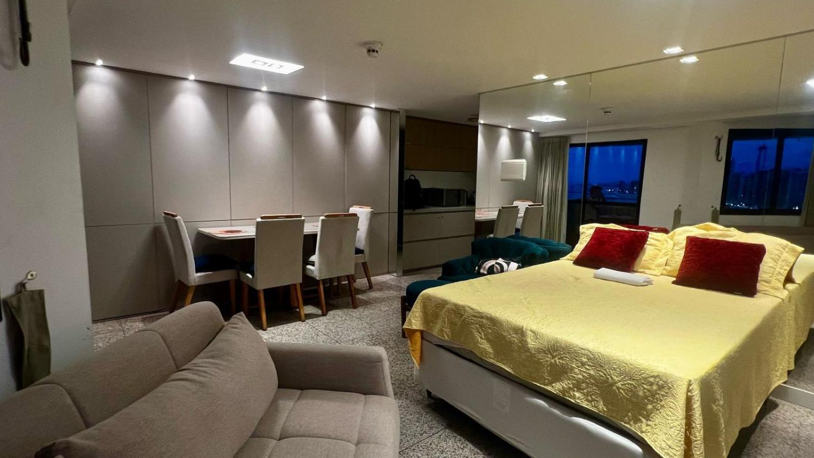 Flat Particular Em Blue Tree Towers Beira Mar Fortaleza المظهر الخارجي الصورة